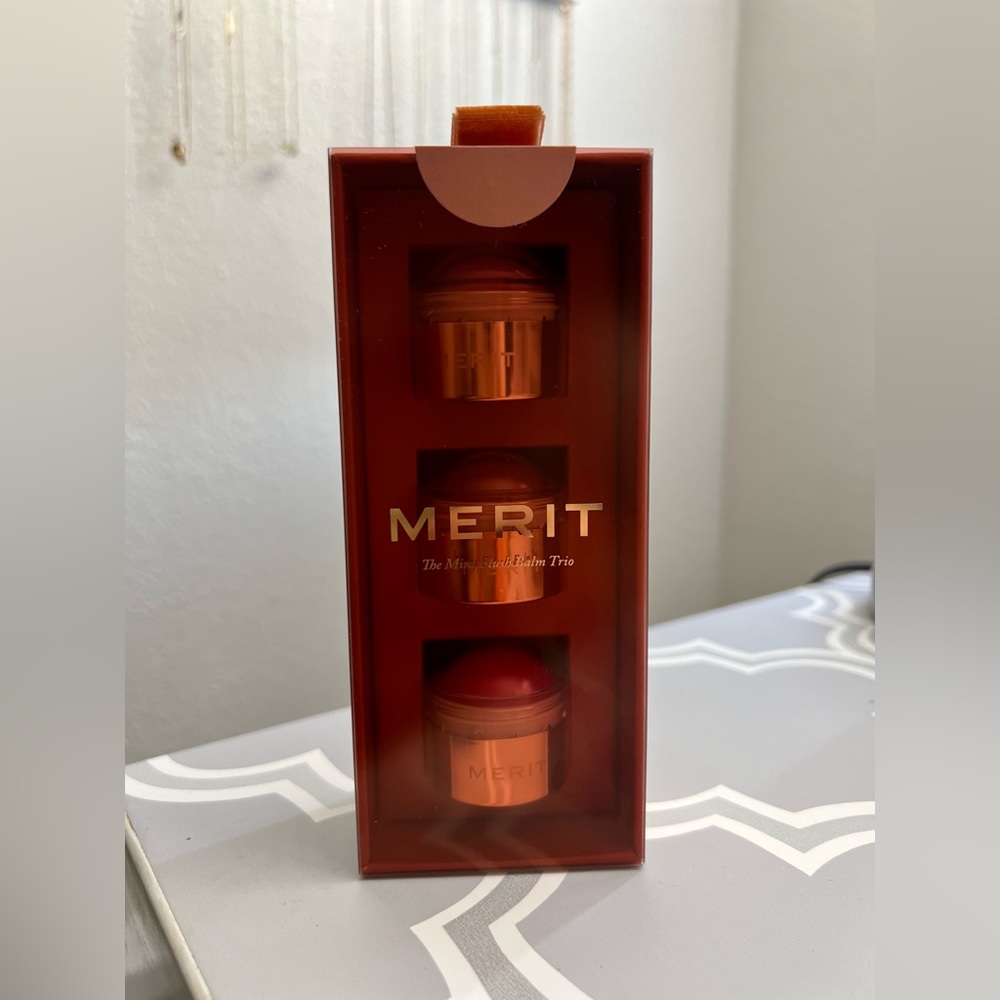 BRAND NEW Merit Flush Balm Limited Edition Trio